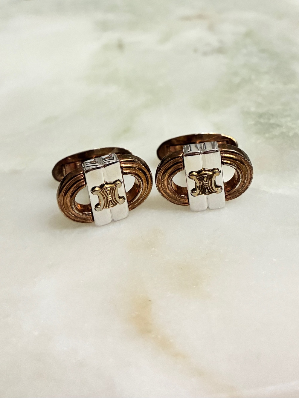 Celine Vintage Cuff Links